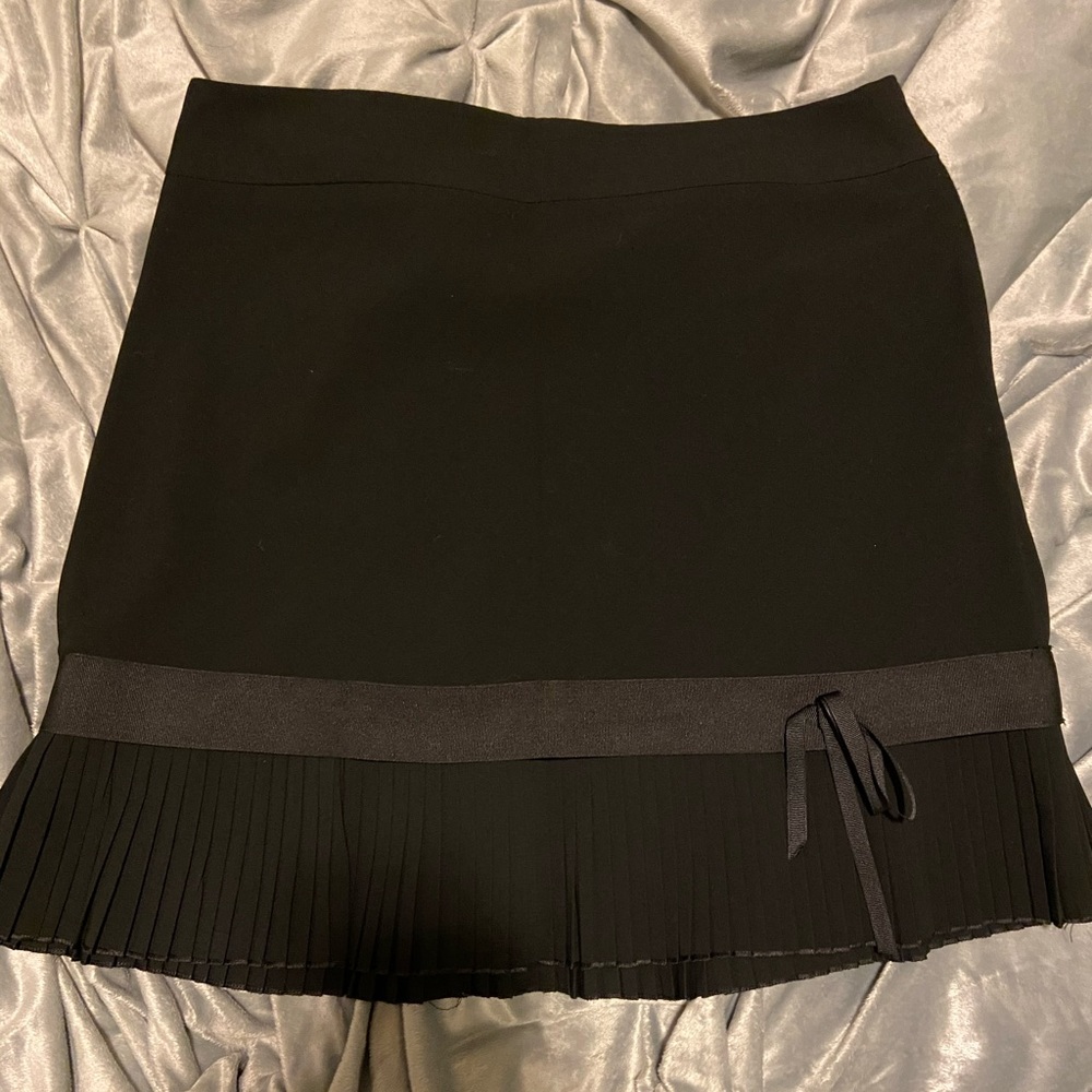 Black pencil skirt